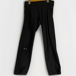 Under Armour Heat Gear Fitted Compression Tights Pants Men’s Medium Black Base